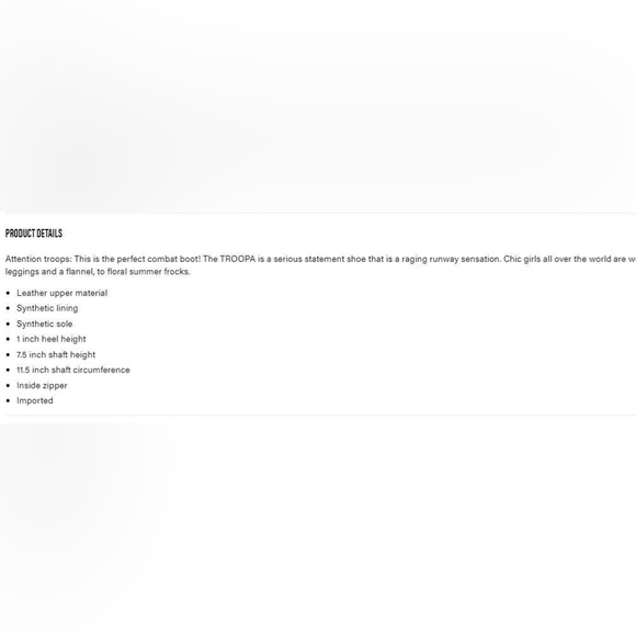 Steve Madden Brown Troopa Combat Boot Size 5.5 - Picture 12 of 14